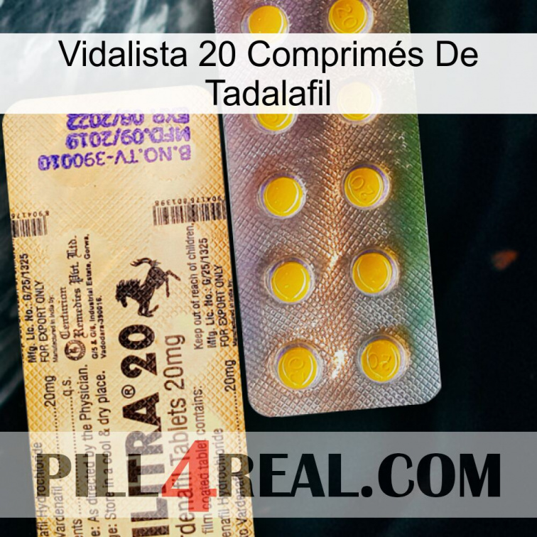 Vidalista 20 Comprimés De Tadalafil new06